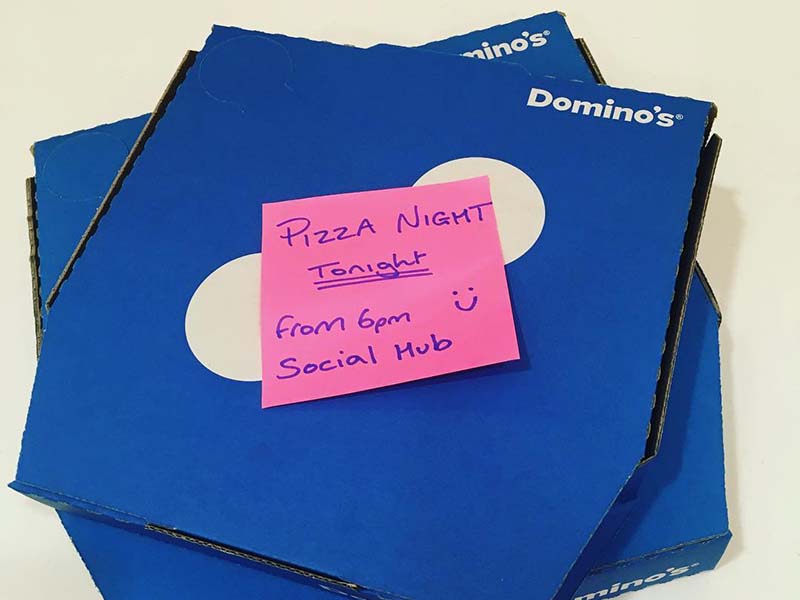 Unilife Pizza Night Portsmouth April 2018 Unilife Pizza Night Portsmouth April 2018